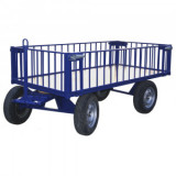 Платформенные большегрузные прицепные тележки