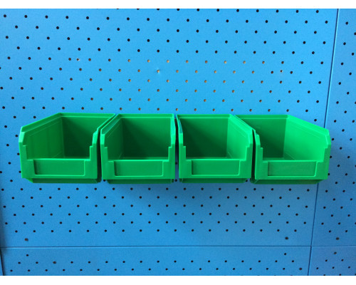 Органайзер настенный Стелла-техник V-2-650-зеленый , 4 ящика V-2