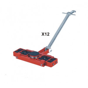 Роликовая платформа поворотная TOR X12 г/п 12тн