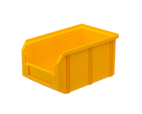 Пластиковый ящик Стелла-техник V-2-желтый 234х149х120мм, 3,8 литра