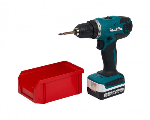 Пластиковый ящик Стелла-техник V-1-красный 172х102х75мм, 1 литр