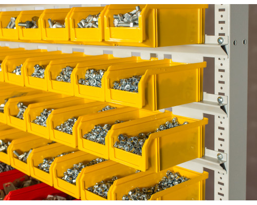 Пластиковый ящик Стелла-техник V-2-серый 234х149х120мм, 3,8 литра