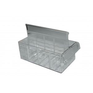 Перегородка короба Стелла-техник С-2-продольная , прозрачная