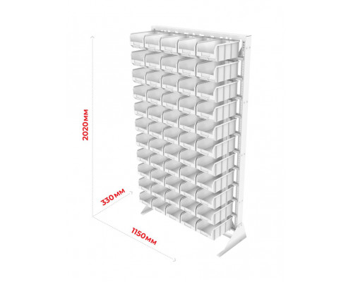 Стойка 1150х2000 Стелла-техник В1-00-08-04 односторонняя