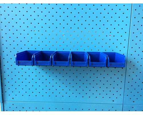 Органайзер настенный Стелла-техник V-1-650-синий , 6 ящиков V-1