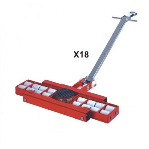 Роликовая платформа поворотная TOR X18 г/п 18тн