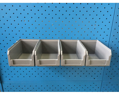 Органайзер настенный Стелла-техник V-2-650-серый , 4 ящика V-2