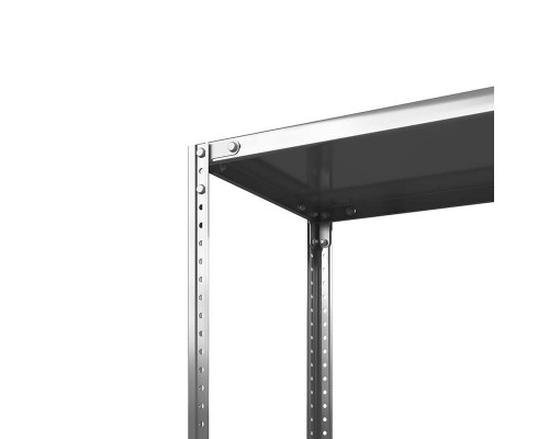 Стеллаж оцинкованный ТС Лайт, 2500x1000x500 мм., 6 полок