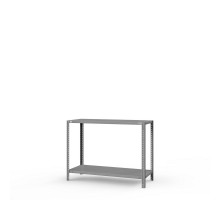 Стеллаж металлический ТС Лайт, 1000x700x500 мм. Полки: 2 шт. метал.