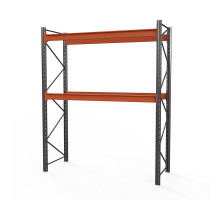 Стеллаж металлический паллетный (3500х2700х1100 мм), 2 яруса