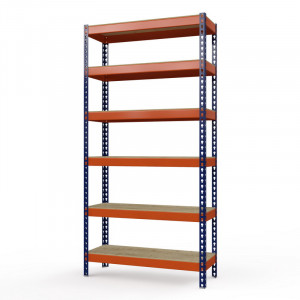 Стеллаж металлический Профи-Т 2000x1540x455 мм. Ярусы: фанера 3 шт.