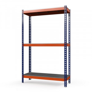 Стеллаж металлический Профи-Т 2000x1240x655 мм. Ярусы: оцинк. мет. усил. 3 шт.