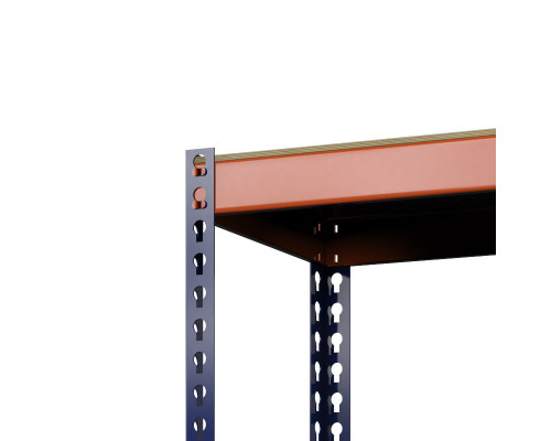 Стеллаж металлический Профи-Т 2500x1240x500 мм. Ярусы: фанера 5 шт.