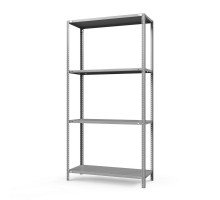 Стеллаж металлический ТС Лайт, 2000x700x300 мм. Полки: 4 шт. метал.