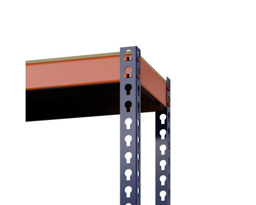 Стеллаж металлический Профи-Т 2500x1540x770 мм. Ярусы: фанера 4 шт.