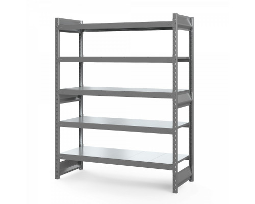 Стеллаж грузовой СГ Ультра (2500х1200х600 мм) 5 ярусов, цинк