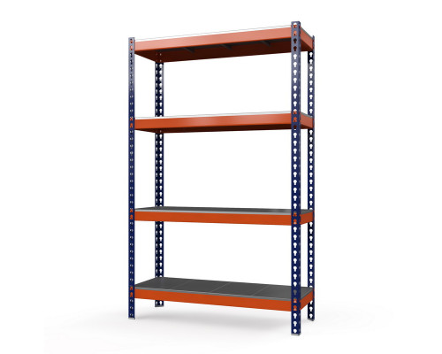 Стеллаж металлический Профи-Т 2500x1540x500 мм. Ярусы: оцинк. мет.  4 шт.