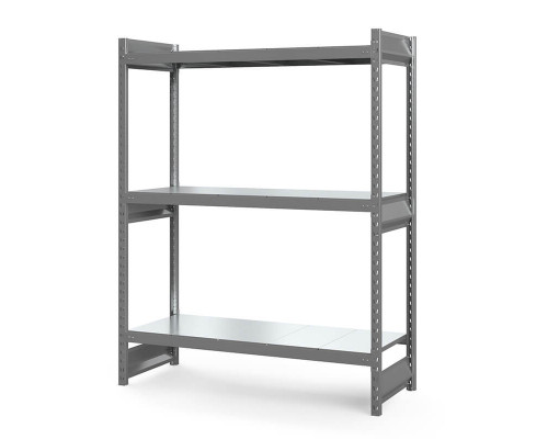Стеллаж грузовой СГ Ультра (2000х1200х1000 мм) 3 яруса, цинк