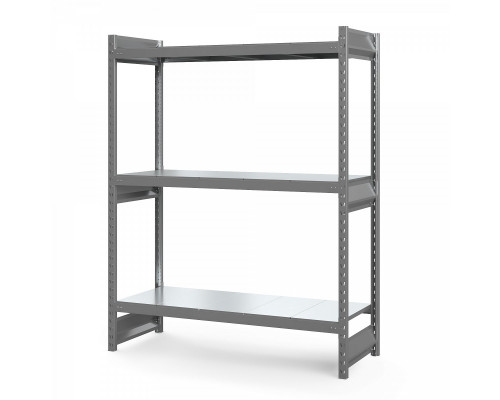 Стеллаж грузовой СГ Ультра (2000х2100х600 мм) 4 яруса, цинк
