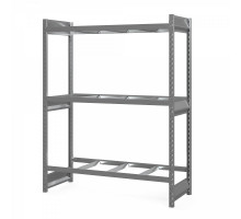 Стеллаж грузовой СГ Ультра (2500х1800х800) 3 яруса, без настила, для шин, дисков, колес