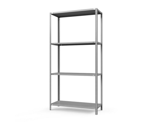 Стеллаж металлический ТС Лайт, 2000x1000x500 мм. Полки: 4 шт. метал.