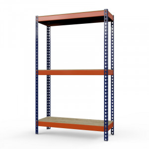 Стеллаж металлический Профи-Т 2000x1240x770 мм. Ярусы: фанера 3 шт.