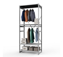 Стеллаж металлический ТСУ Универсал, 2500x1060x600 мм.Штанги: 2шт. Полки: метал. усил. 4 шт.