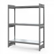 Стеллаж грузовой СГ Ультра (2000х1800х600 мм) 3 яруса, цинк