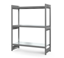 Стеллаж грузовой СГ Ультра (2500х1500х1000 мм) 3 яруса, цинк