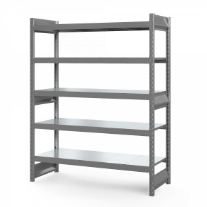 Стеллаж грузовой СГ Ультра (2500х1200х800 мм) 5 ярусов, цинк