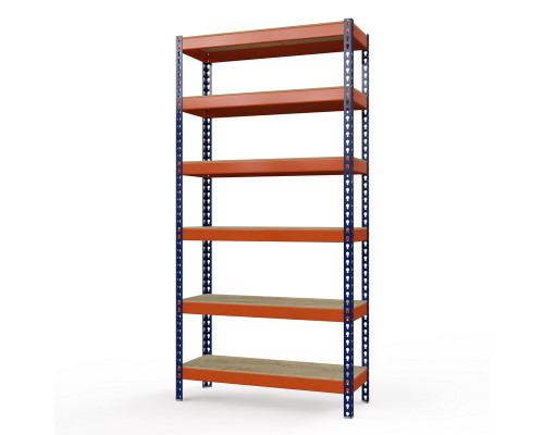 Стеллаж металлический Профи-Т 3000x1540x500 мм. Ярусы: фанера 6 шт.