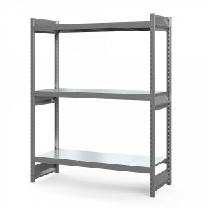 Стеллаж грузовой СГ Ультра (2000х2100х800 мм) 4 яруса, цинк