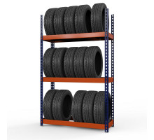 Стеллаж металлический Профи-Т для шин 2000x1540x455 мм. Ярусы:   3 шт.