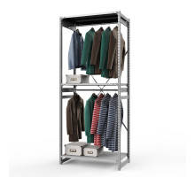 Стеллаж металлический ТСУ Универсал, 2500x1060x500 мм.Штанги: 2шт. Полки: метал. усил. 3 шт.