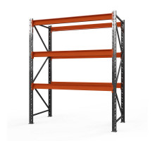 Стеллаж металлический Оптима, 2500x1250x785 мм. Ярусы: 3 шт. без настила