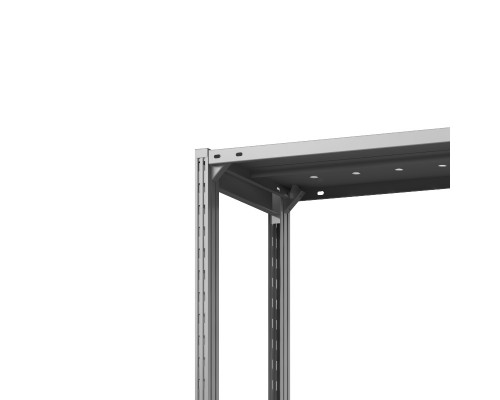 Стеллаж металлический ТСУ Универсал, 3000x1060x300 мм. Полки: метал. перф.  6 шт.