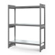 Стеллаж грузовой СГ Ультра (2500х1200х1000 мм) 3 яруса, цинк