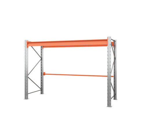 Стеллаж металлический паллетный (2000х1800х1100 мм), 1 ярус