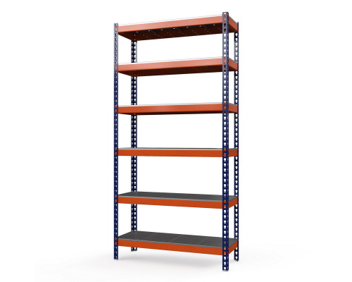 Стеллаж металлический Профи-Т 3000x1845x1005 мм. Ярусы: оцинк. мет. перф.  6 шт.