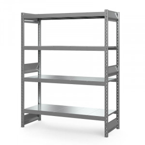 Стеллаж грузовой СГ Ультра (2000х1200х600 мм) 4 яруса, цинк