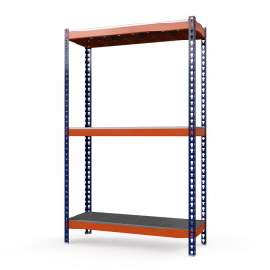 Стеллаж металлический Профи-Т 2000x1845x455 мм. Ярусы: оцинк. мет. перф. усил. 3 шт.