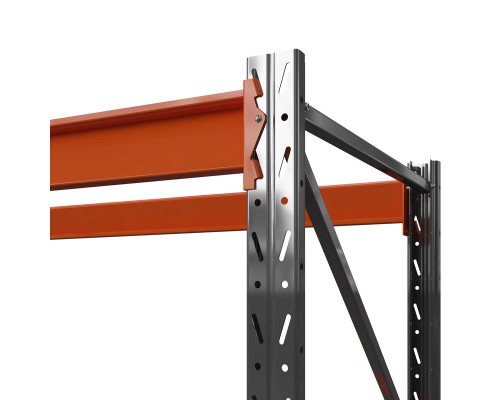 Стеллаж металлический Оптима, 4000x1250x785 мм. Ярусы: 5 шт. без настила