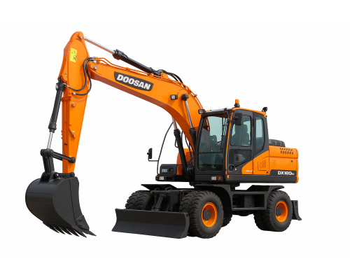 Колесные экскаваторы DX160W
