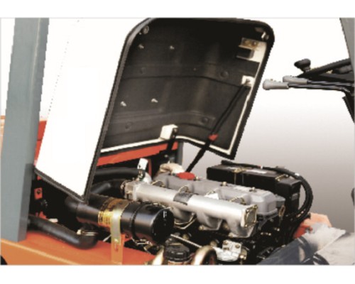 Бензиновый автопогрузчик HELI CPQD25 H3 (2.5 т)