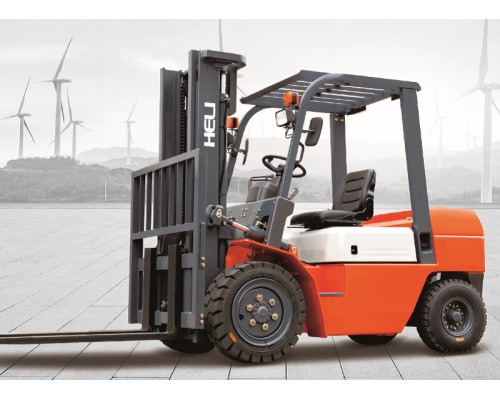 Газ/бензиновый автопогрузчик HELI CPQYD25 H3 (2.5 т)